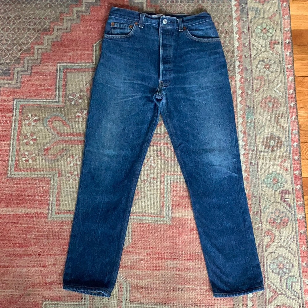 Re/Done Levis Dark Wash EUC Size 26